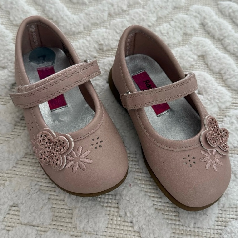 Rachel Shoes Blush Baby Shoes size 7
